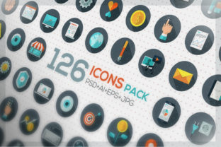 126 Flat Designed Icons: Strategic Visual Tools for Modern Business Communication