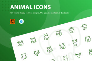 Animal Cartoon Head Design Set for Modern Visual Projects
