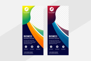 Colorful Vertical Banner: A Dynamic Design Solution for Modern Visual Communication