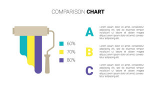 Comparison_Chart12: Flat Design for Smart Visual Communication