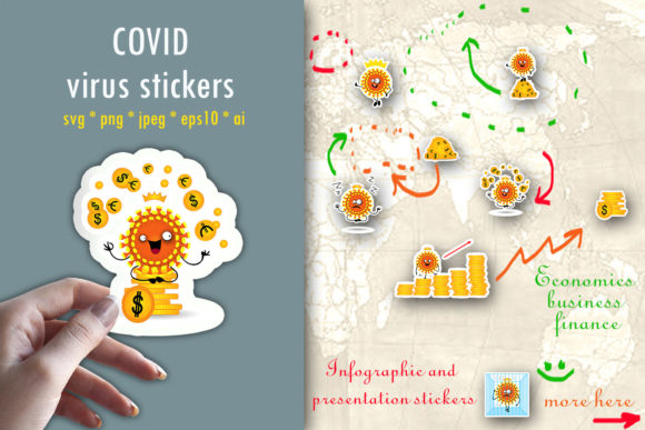 Covid Stickers: Creative and Practical Uses for Financial and Economic Communication