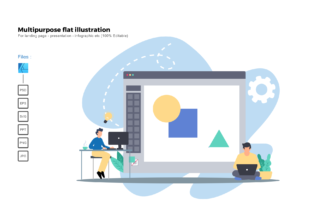 Flat Illustration Graphic Designer: A Practical Choice for Modern Design Projects