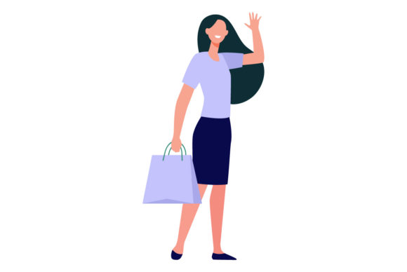 Flat Illustration New Year-08: A Versatile Design Resource for Modern Creative Work