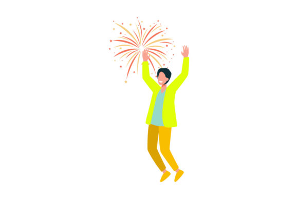 Flat Illustration New Year-09: Creative Design Made Flexible