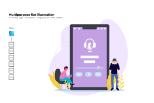 Flat Illustration Podcast: Enhancing Creative Workflows with Versatile Design Assets