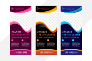 Vertical Banner Wave Flat Color Background: A Versatile Design Tool for Modern Marketing